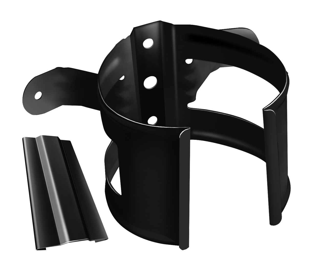 Кронштейн трубы на дерево 90мм