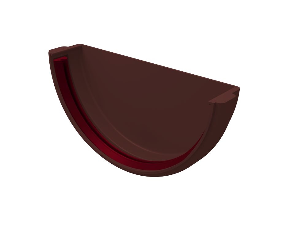 Заглушка желоба универсальная ПВХ