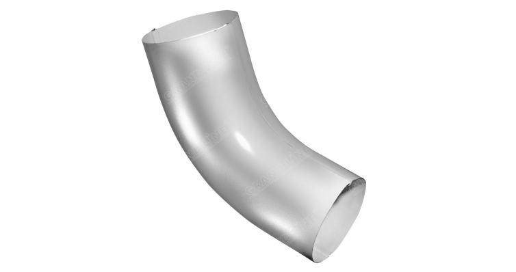 Колено водостока 60 градусов 90 мм